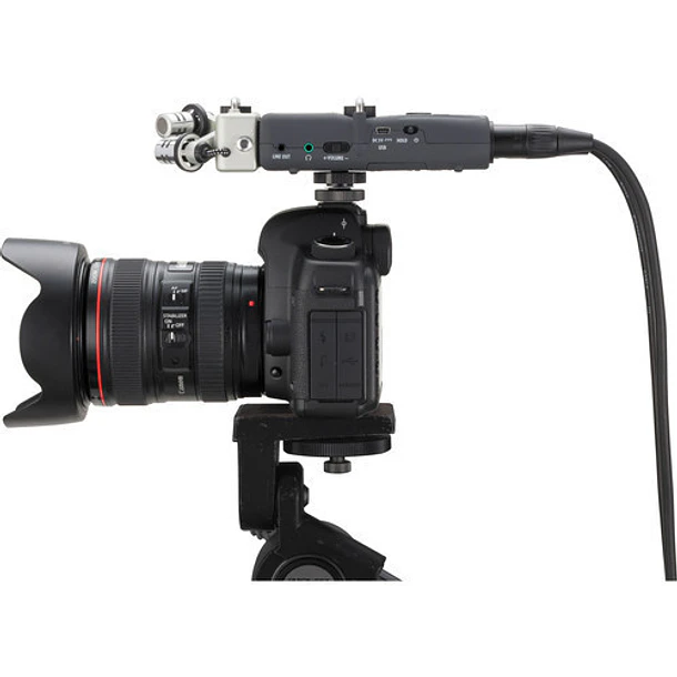 Zoom H5 Grabadora con Cápsula Intercambiable y Antipop 2 canales XLR / Jack 6