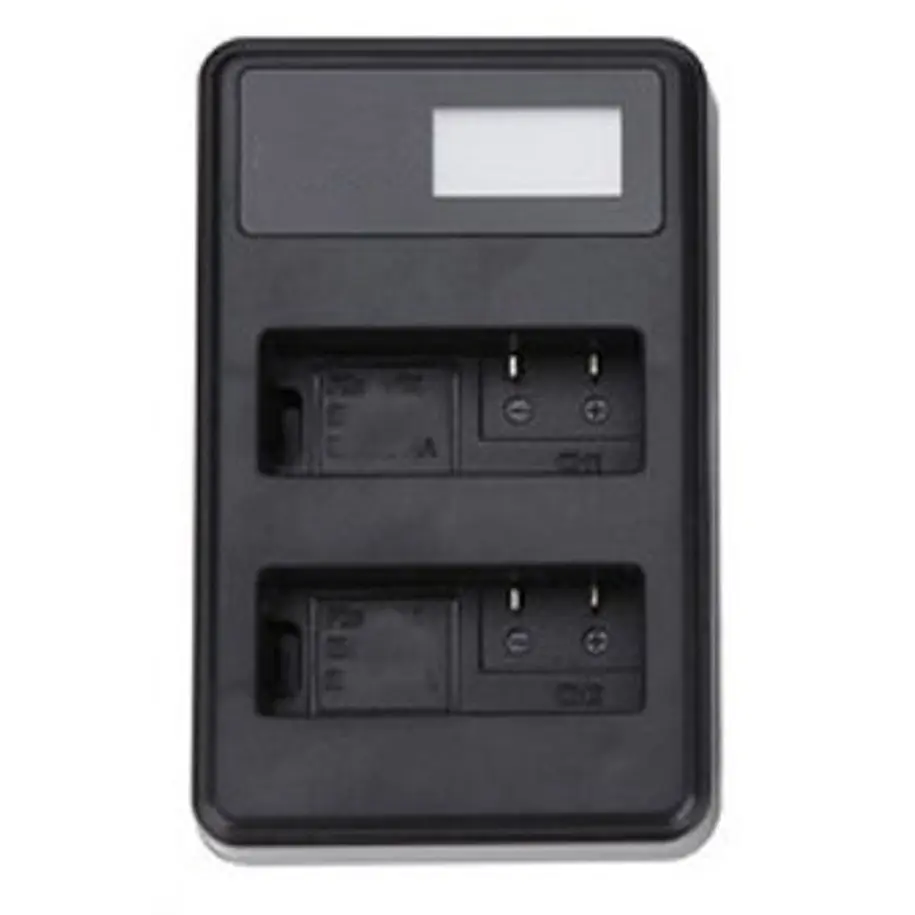 Iluminus Cargador Doble  para Baterías Canon LP-E10 - USB 2