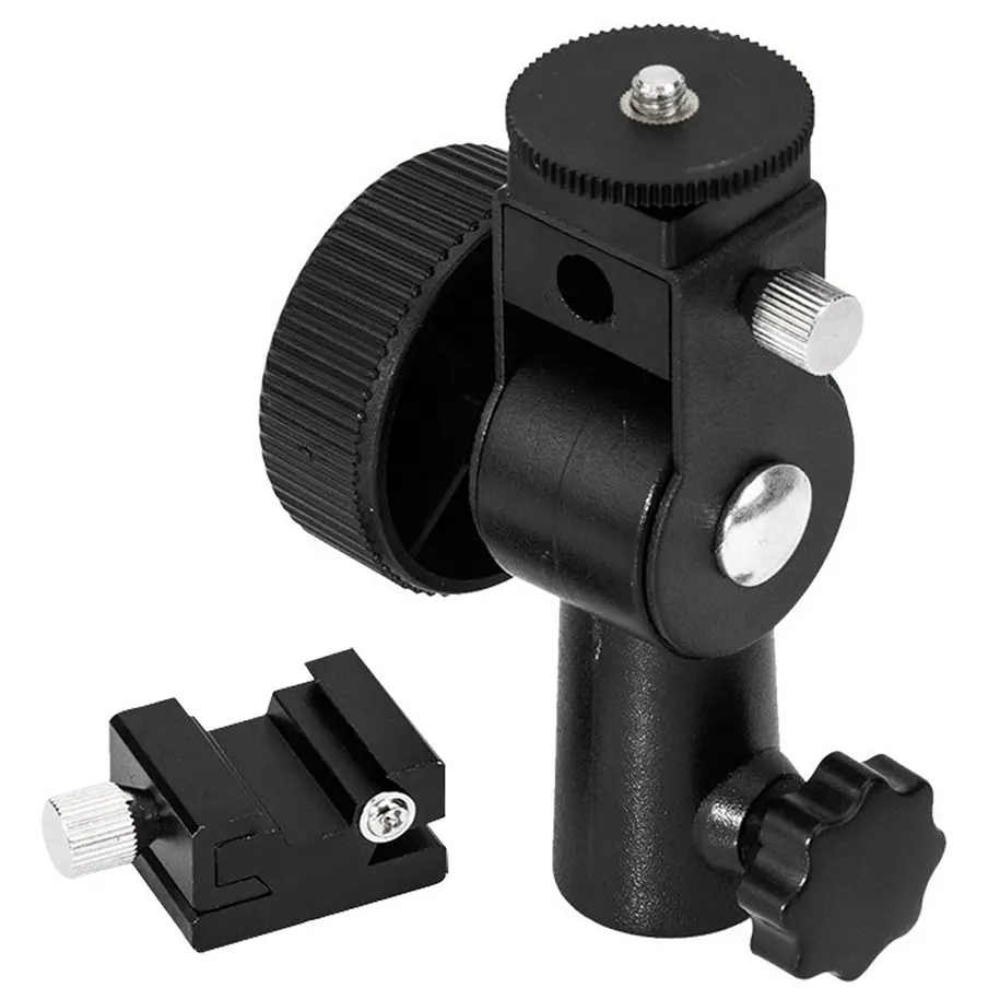 Godox Sujetador Flash y Paraguas Profesional TIPO D METALICO 1