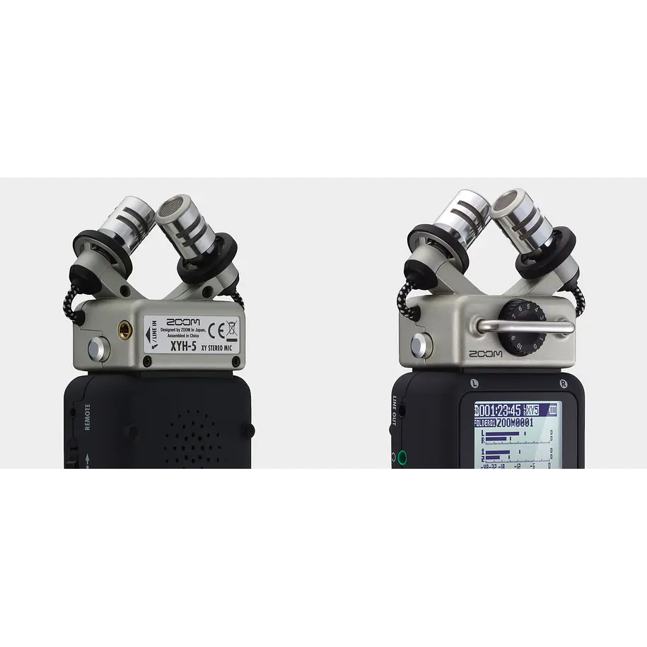 Zoom H5 Grabadora con Cápsula Intercambiable y Antipop 2 canales XLR / Jack 7