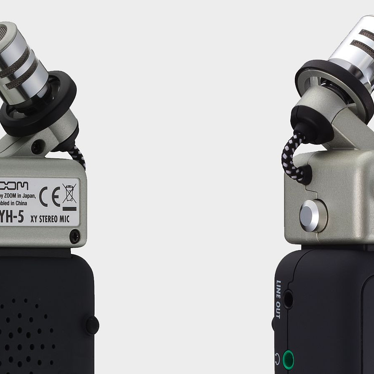 Zoom H5 Grabadora con Cápsula Intercambiable y Antipop 2 canales XLR / Jack 7