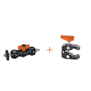 E-image EI-A53K kit incluye MINI brazo EI-A53 y MINI pinza EI-A055S para accesorios