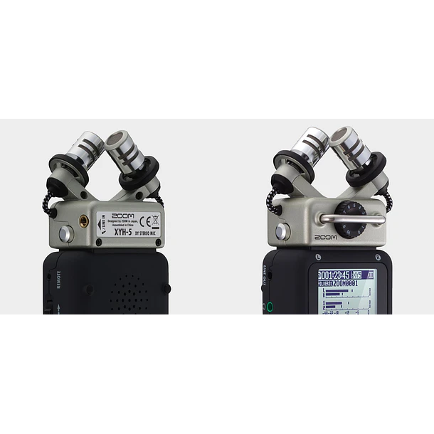 Zoom H5 Grabadora con Cápsula Intercambiable y Antipop 2 canales XLR / Jack 10