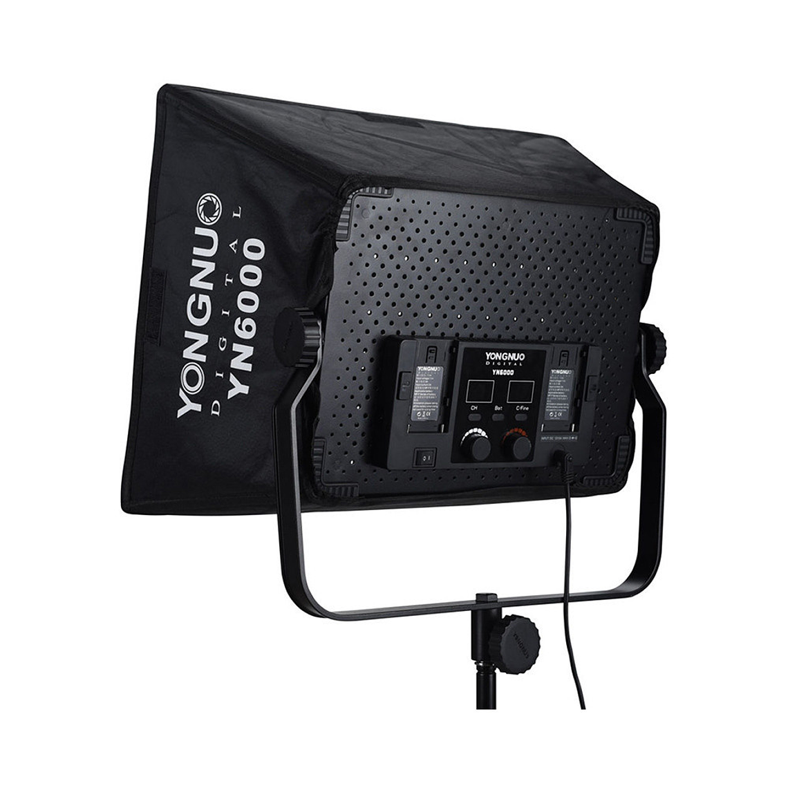Yongnuo YN6000 Panel LED 5600K  con Softbox YN6.000 11