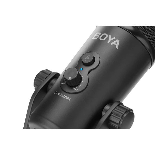 Boya BY-PM700 Micrófono de Escritorio USB Multi Patrón para Periodistas, Youtubers y Radio 9