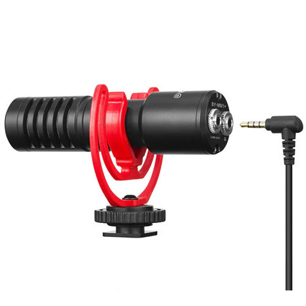 Boya BY-MM1+ Cardioide para Camaras Con Salida de Audífonos 1