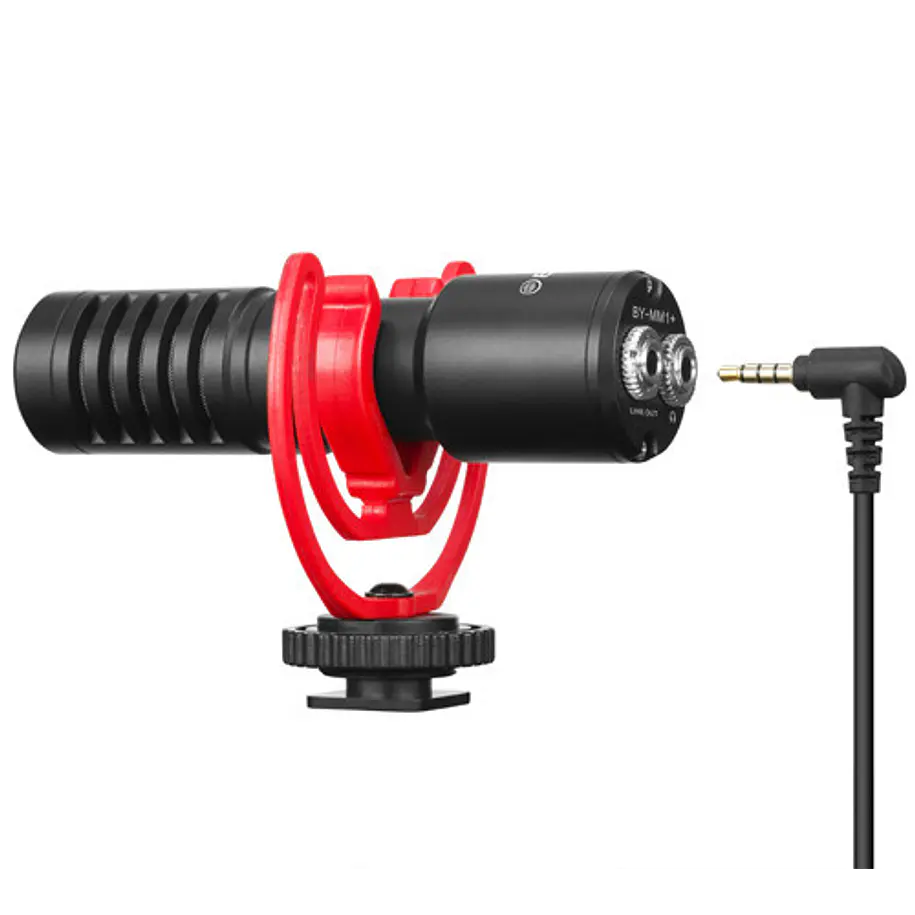 Boya BY-MM1+ Cardioide para Camaras Con Salida de Audífonos 1
