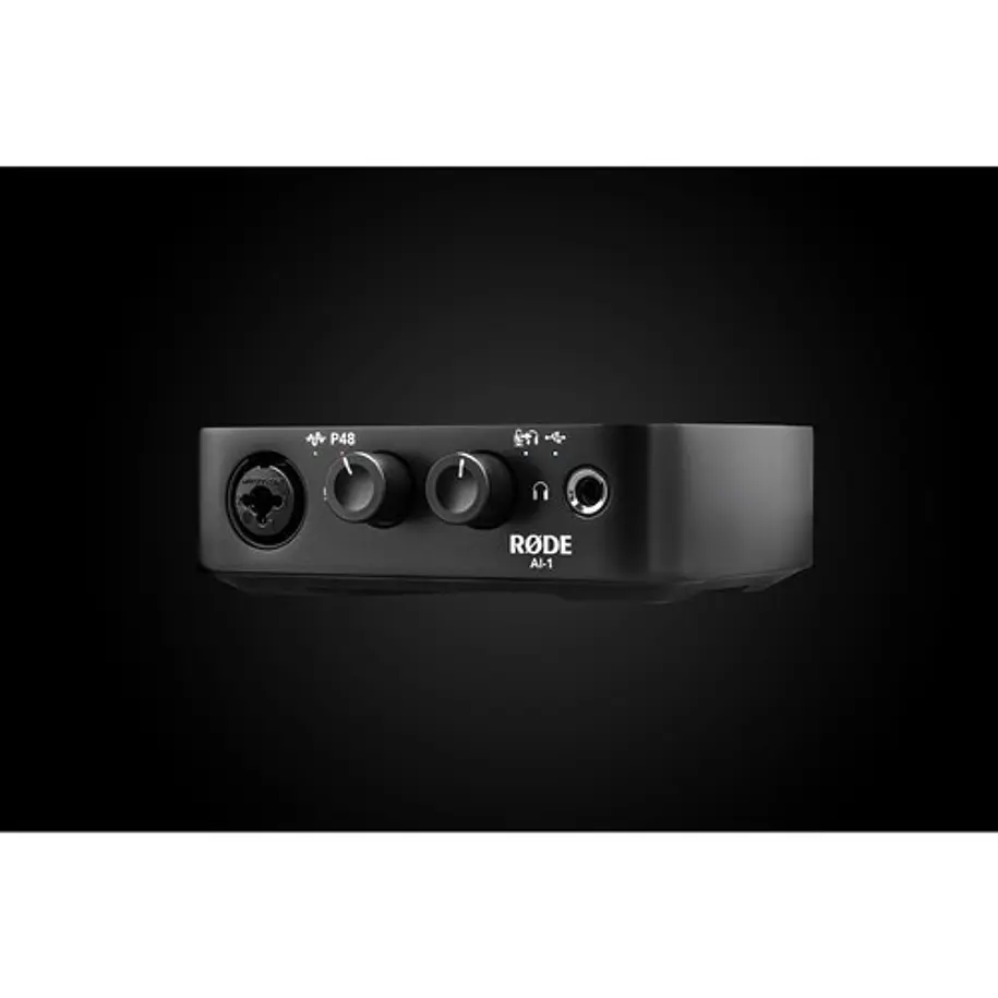 Rode AI-1 Interfaz de Audio USB para Mac o Windows entrada XLR-1/4 y dos salidas balanceadas 1/4     Ai1 2