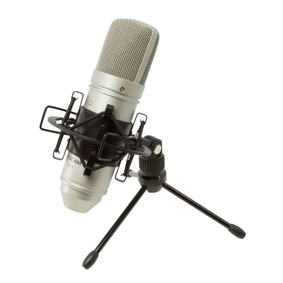 Tascam TM-80 Microfono de Condensador con Cápsula de Aluminio Para Estudio TM80 1