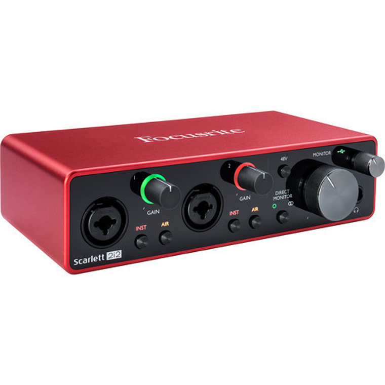 Focusrite Scarlett 2i2 3ra Generación Interfaz de Audio 5
