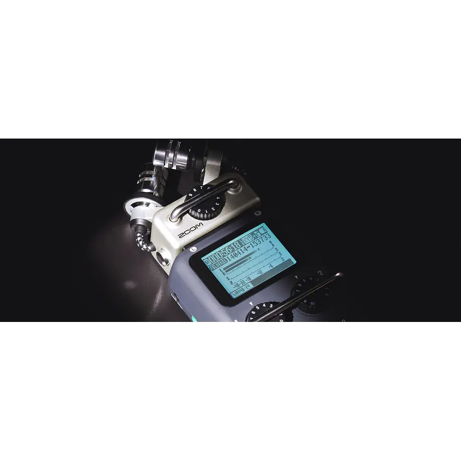 Zoom H5 Grabadora con Cápsula Intercambiable y Antipop 2 canales XLR / Jack 14