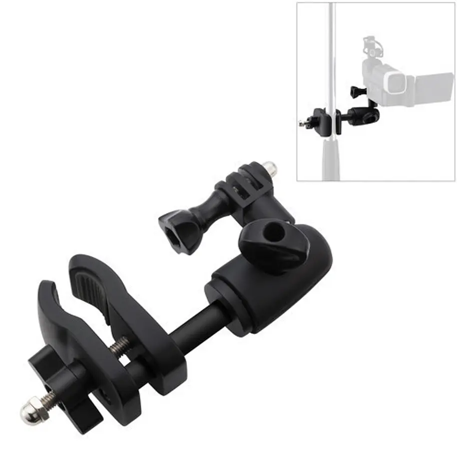 Zoom MSM-1Pinza para Montar Cámaras Gopro o Zoom Q4 en Trípodes, Pedestales de Iluminación o Similares 2