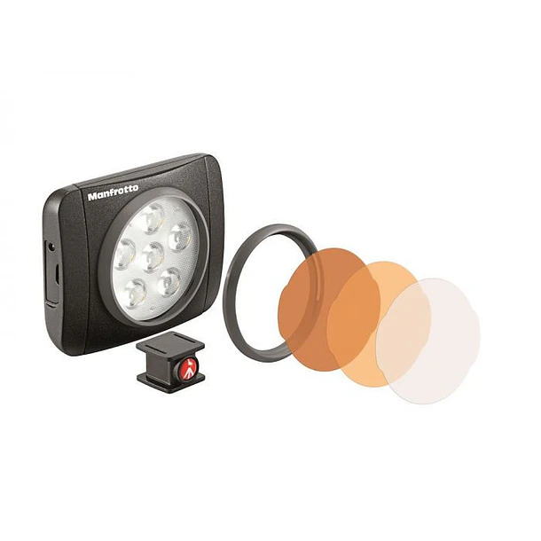 Manfrotto MLUMIEART-BK Luz LED LUMIMUSE serie 6 y accesorios 1
