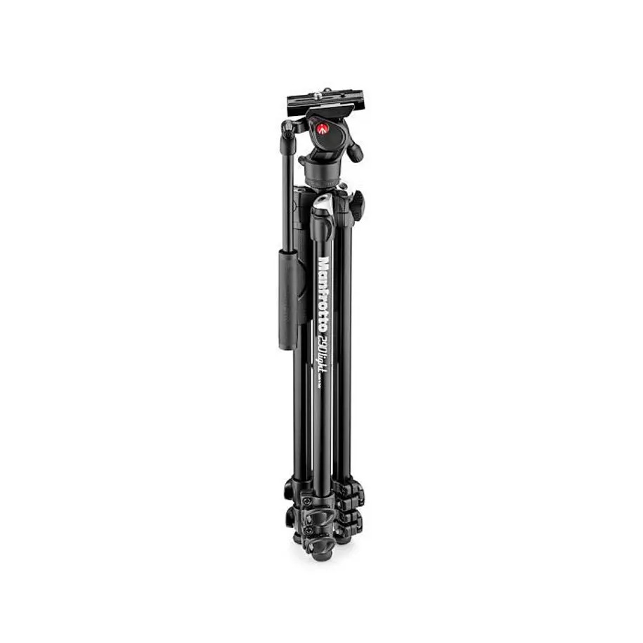 Manfrotto MK290LTA3-V Kit Tripode 290 Light con rótula de vídeo MVH400AH 5