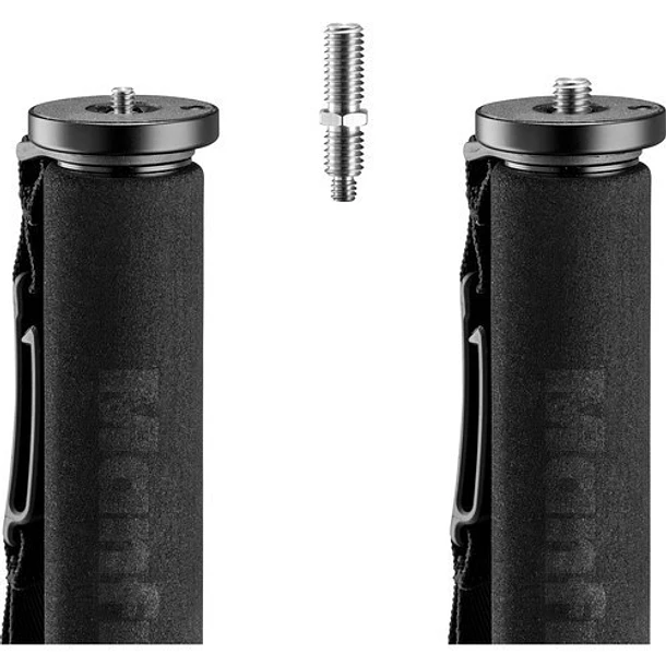Manfrotto MMELEA5RD Monopie Element Negro Con Lineas Rojas De 5 Secciones Hasta 15 Kilos 4