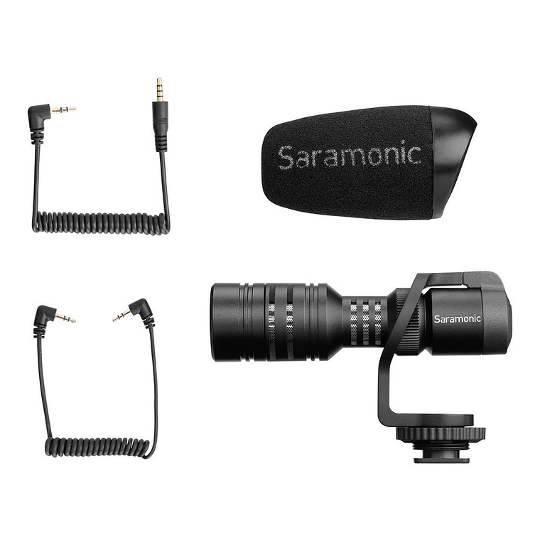 Saramonic Vmic Mini Mini Micrófono de Video para DSLR y Smartphone 9