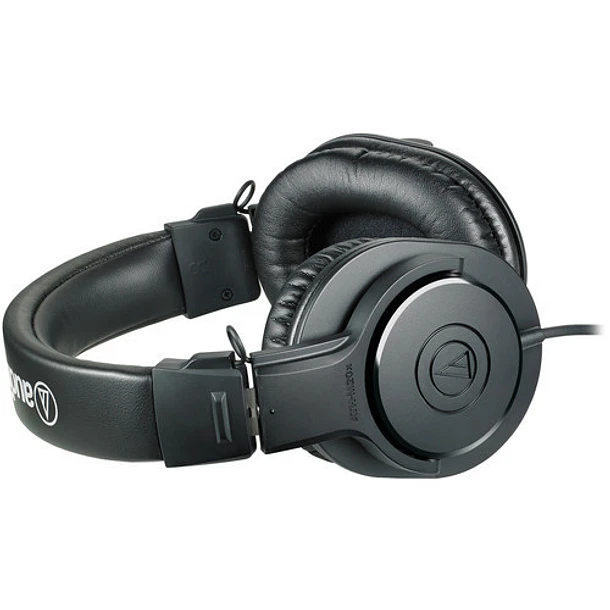 Audio-technica ATH-M20x Audífonos Auriculares Profesionales para monitoreo de audio 3