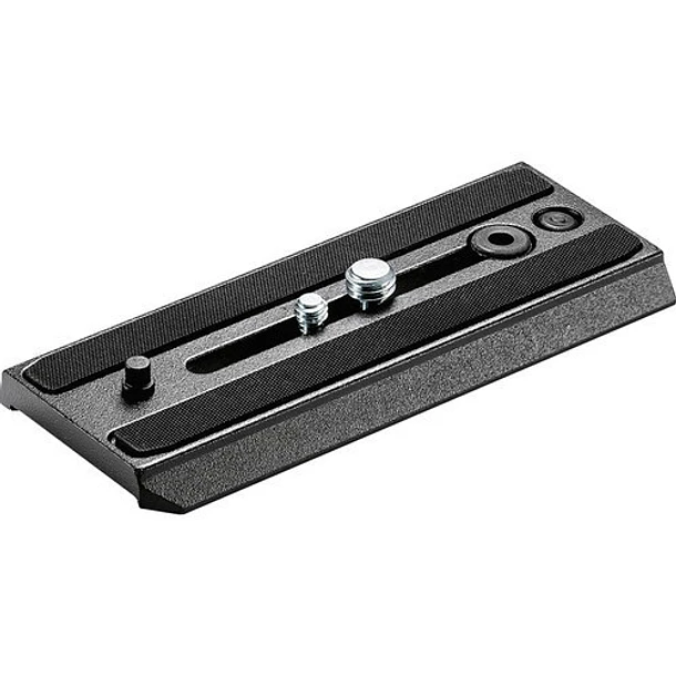 Manfrotto 500PLONG Galleta para Cabezales de Video 1