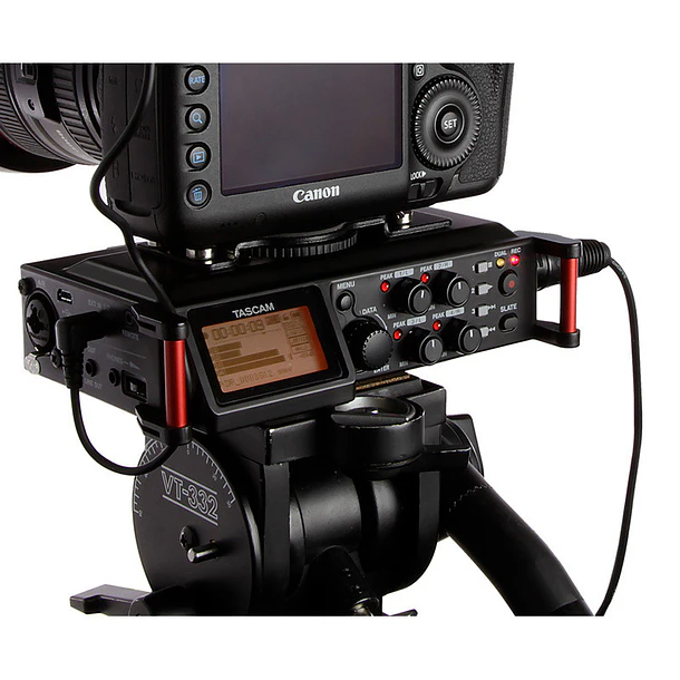 Tascam DR-70D Grabadora PCM Lineal Para Cámaras DSLR DR70D 2