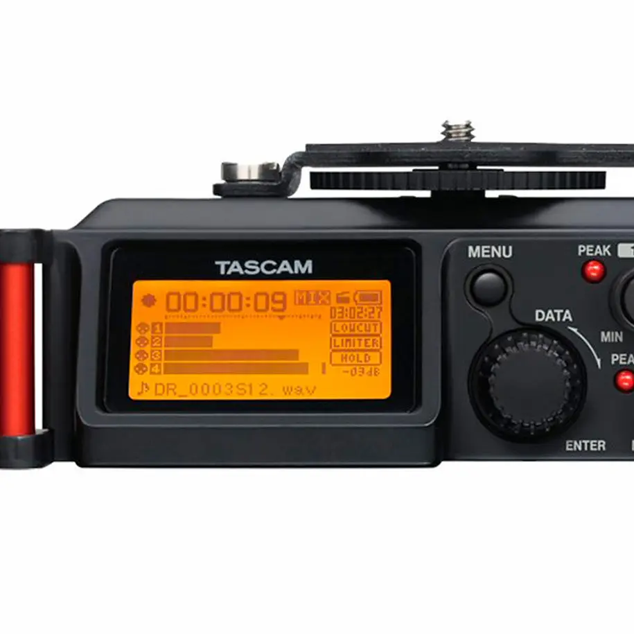 Tascam DR-70D Grabadora PCM Lineal Para Cámaras DSLR DR70D 6
