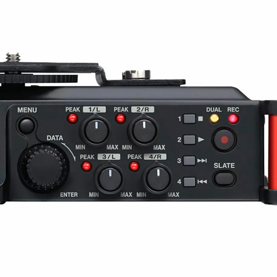 Tascam DR-70D Grabadora PCM Lineal Para Cámaras DSLR DR70D 7