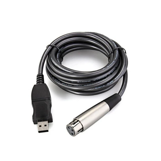 Fancier Cable XLR a USB, 3 metros 1