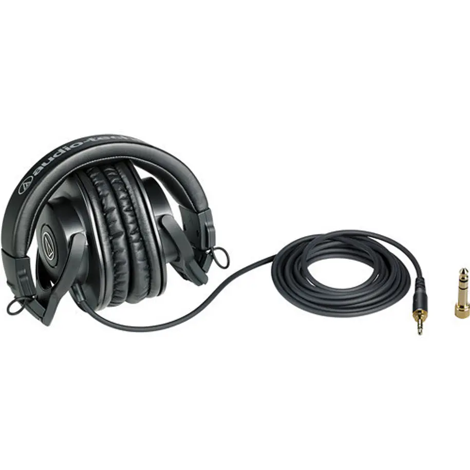 Audio-Technica ATH-M30x Audífonos Auriculares  Profesionales para monitoreo de audio 4