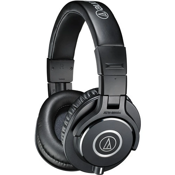 Audio-Technica ATH-M40x Audífonos Auriculares Profesionales para monitoreo de audio 1