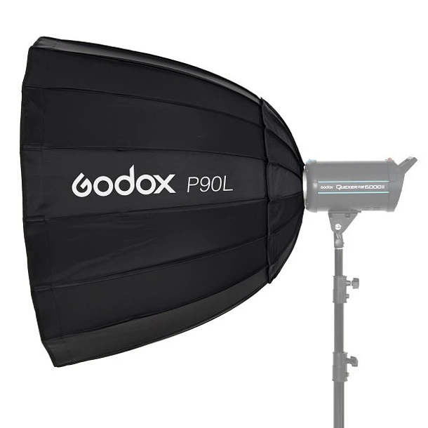 Godox P90L Softbox Parabólico Ideal para Retratos con Montura Tipo Bowens 5