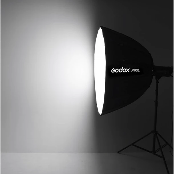 Godox P90L Softbox Parabólico Ideal para Retratos con Montura Tipo Bowens 6