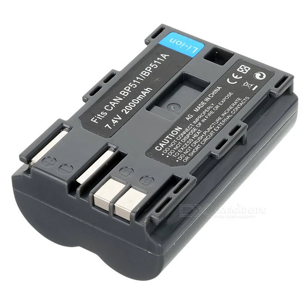 Iluminus Bp-511A Batería BP-511A Para cámaras Canon 2