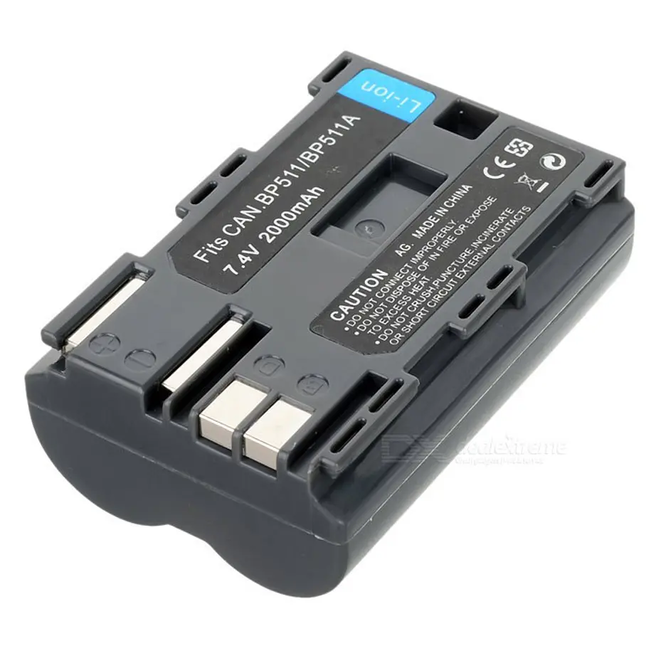 Iluminus Bp-511A Batería BP-511A Para cámaras Canon 2