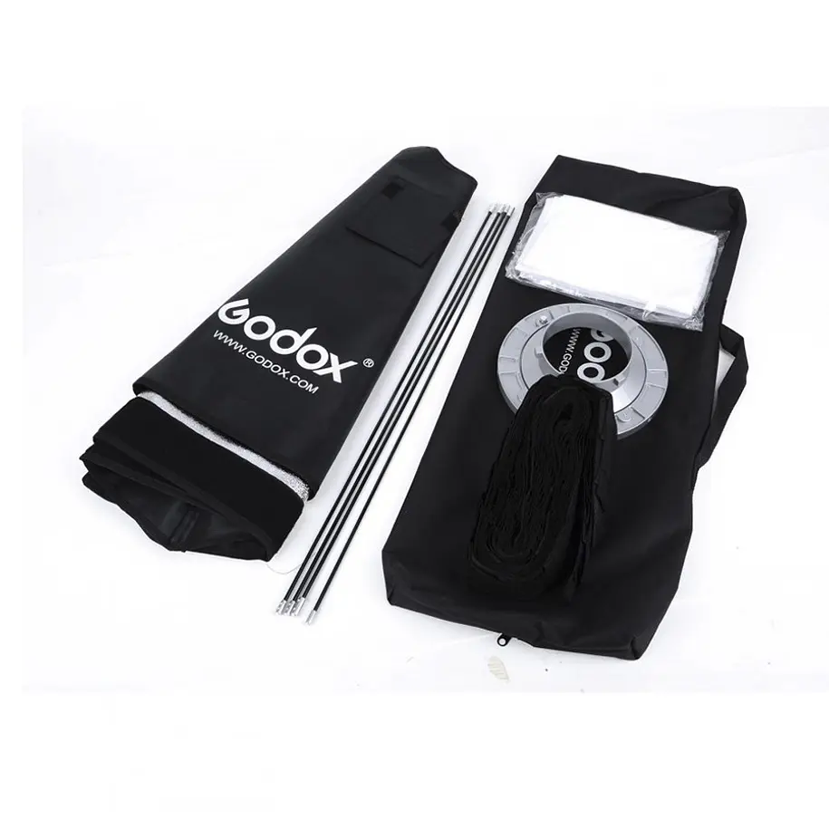 Godox Caja de Luz 60x60 con Grid  Softbox Montura Tipo Bowens 3