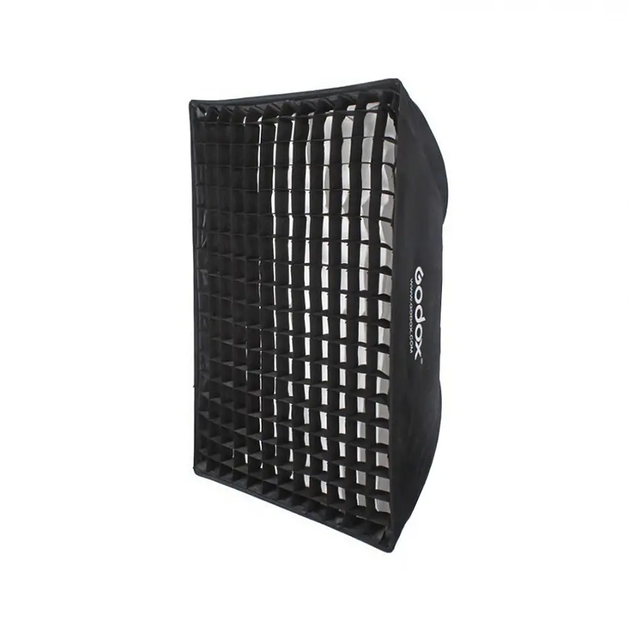 Godox Caja de Luz 60x60 con Grid  Softbox Montura Tipo Bowens 4