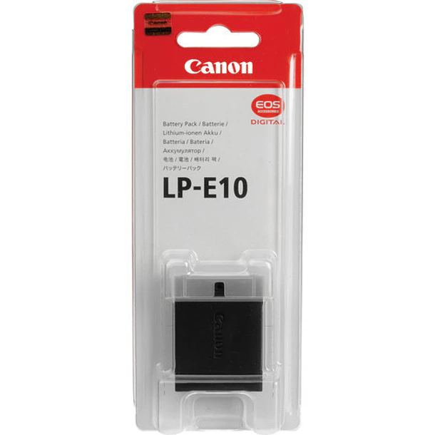 Canon LP-E10 Bateria Original para usar en Cámaras Canon Rebel T3 T5 T6 Rebel T3 T5 T6 2