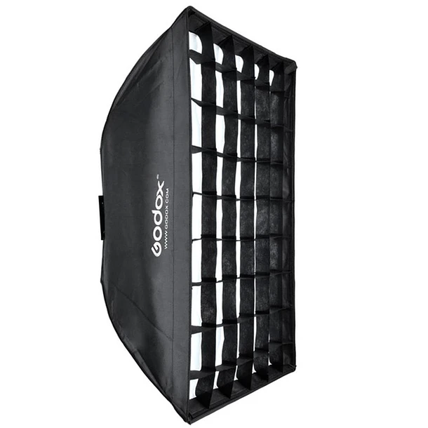 Godox Caja de Luz 60x60 con Grid  Softbox Montura Tipo Bowens 5