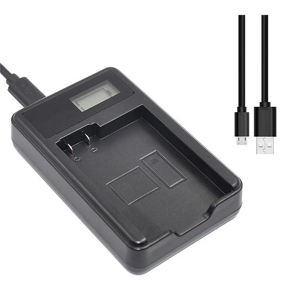 Iluminus Cargador Para Baterías Canon LP-E10 - USB 1