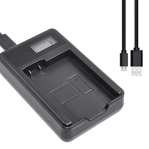 Iluminus Cargador Para Baterías Canon LP-E10 - USB