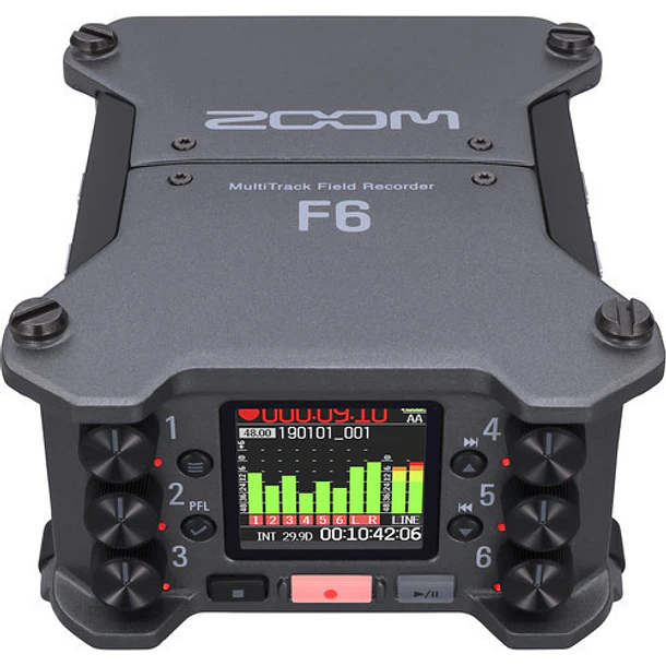 Zoom F6 Grabadora de Campo 6 Entradas XLR  32Bit 1