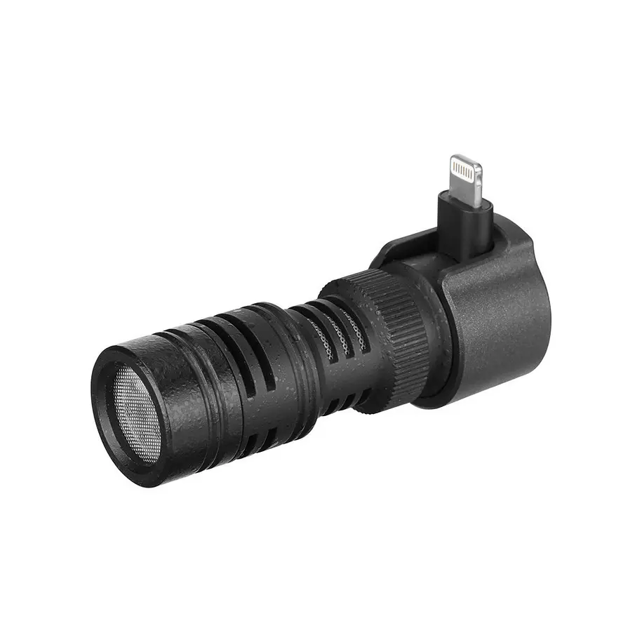 Saramonic SmartMic + Di Micrófono direccional compacto con conector Lightning para dispositivos móviles iOS 1