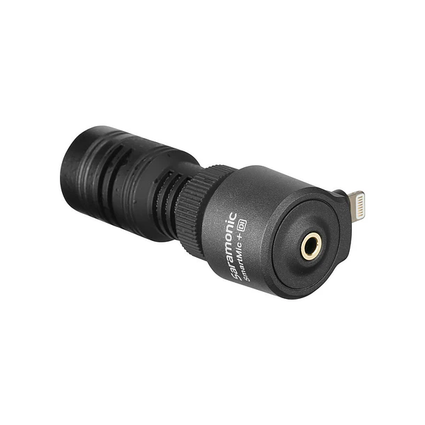 Saramonic SmartMic + Di Micrófono direccional compacto con conector Lightning para dispositivos móviles iOS 2