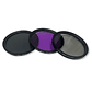 Fancier Set de 3 Filtros 58mm UV + POLAR + ND4 - Miniatura 1