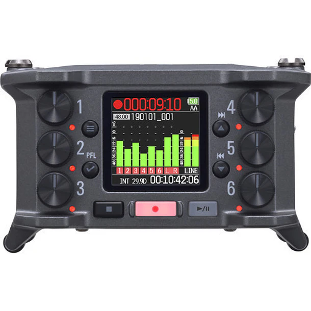 Zoom F6 Grabadora de Campo 6 Entradas XLR  32Bit 3