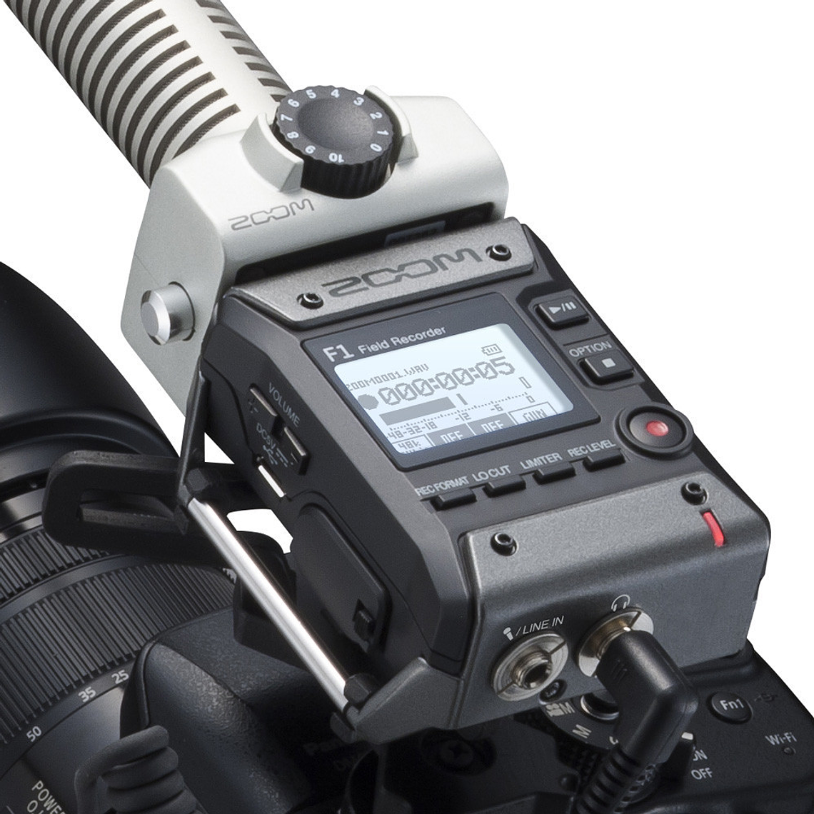 Zoom F1-SP Grabadora con Micrófono Shotgun - Multifuncional Compatible con Multiples Accesorios 10