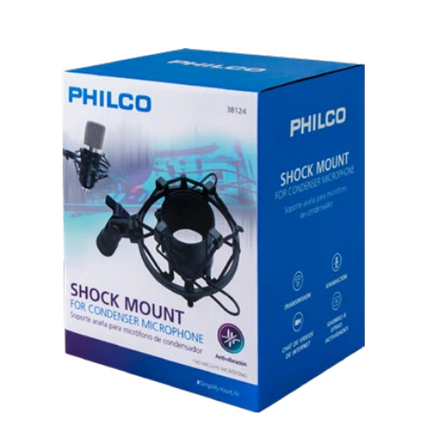 Philco Soporte Tipo Araña Para Micrófonos 2