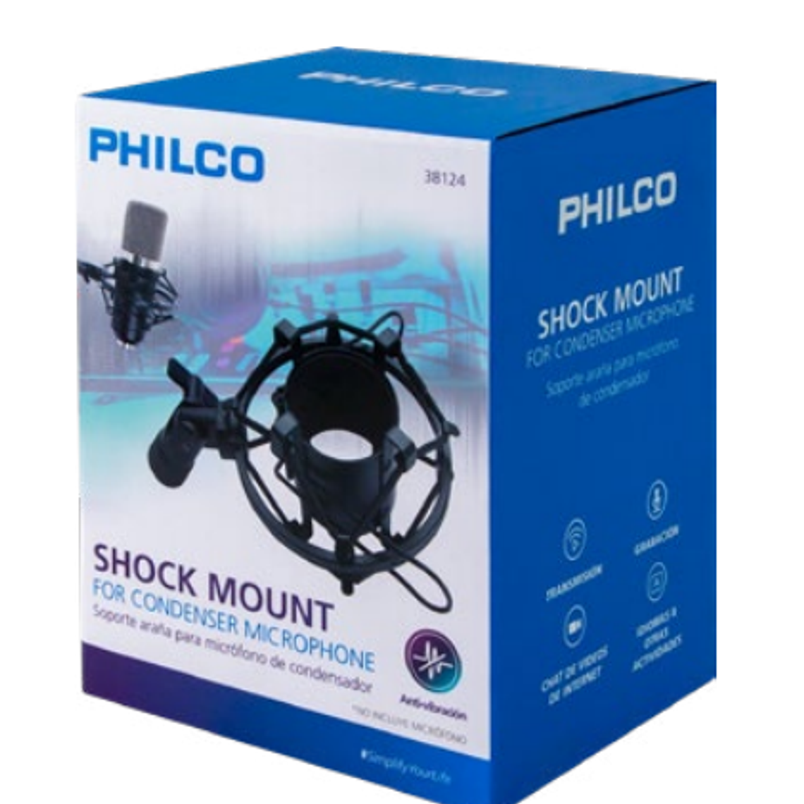 Philco Soporte Tipo Araña Para Micrófonos 2