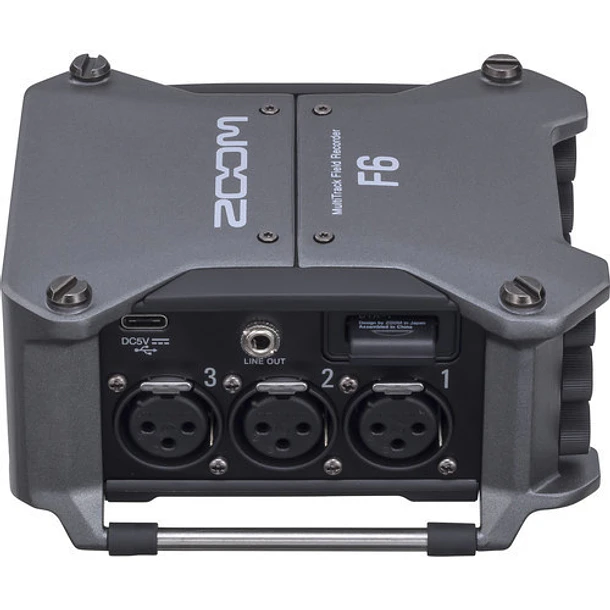 Zoom F6 Grabadora de Campo 6 Entradas XLR  32Bit 7