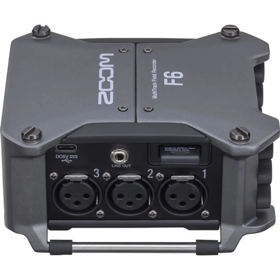 Zoom F6 Grabadora de Campo 6 Entradas XLR  32Bit 7