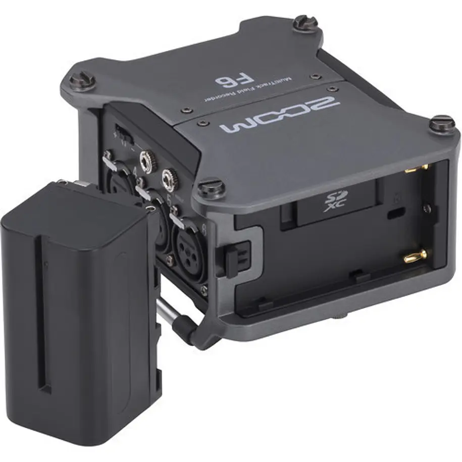 Zoom F6 Grabadora de Campo 6 Entradas XLR  32Bit 8