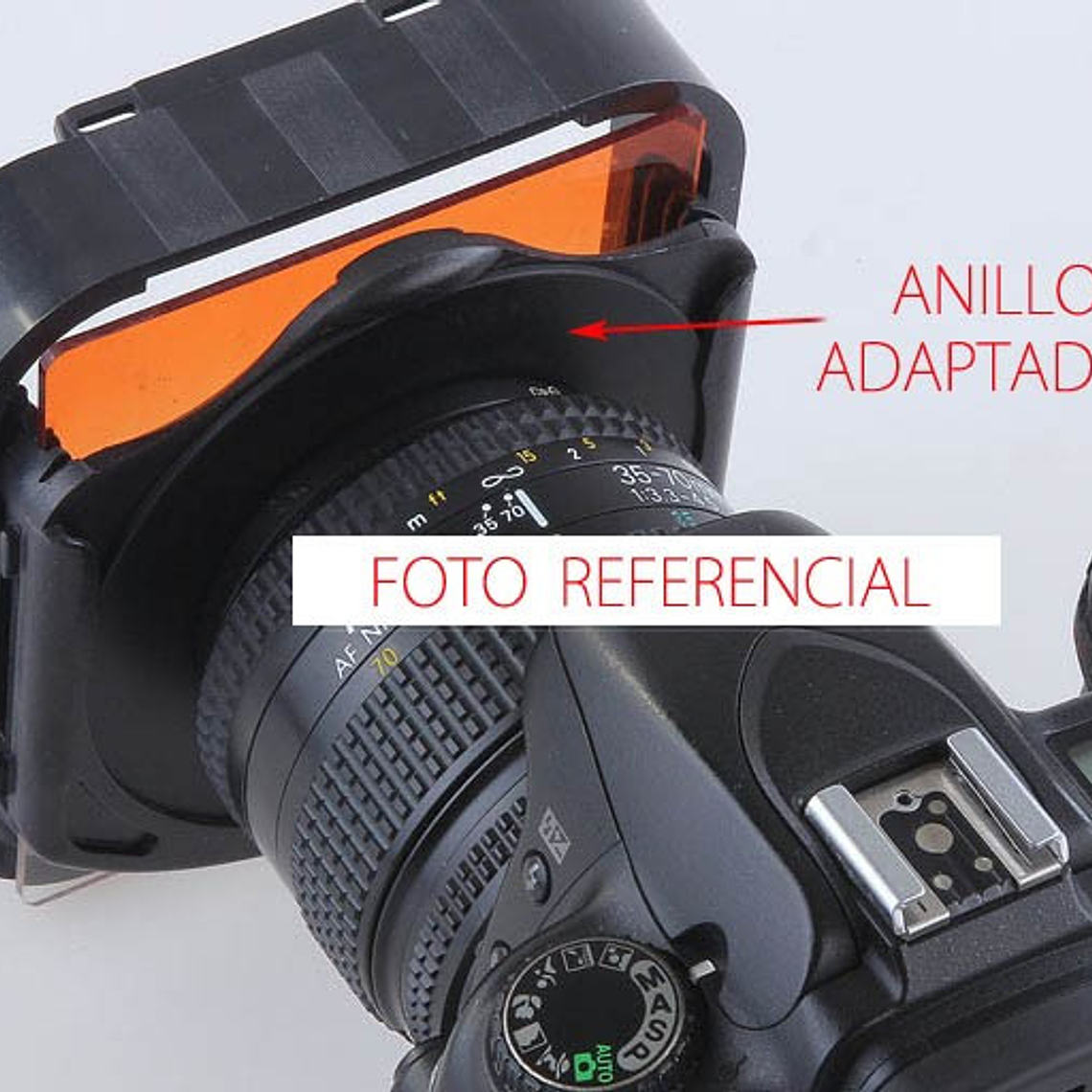 Fancier Anillo Adaptador para Soporte de Filtros Cuadrados 58mm 2